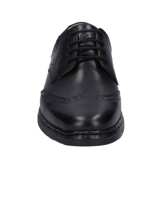 Josef Seibel Black Alastair 14 Brogues (Schwarz) for men