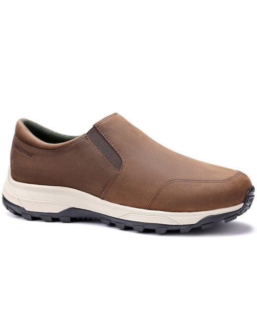 Hotter Brown Munro Waterproof Shoes for men