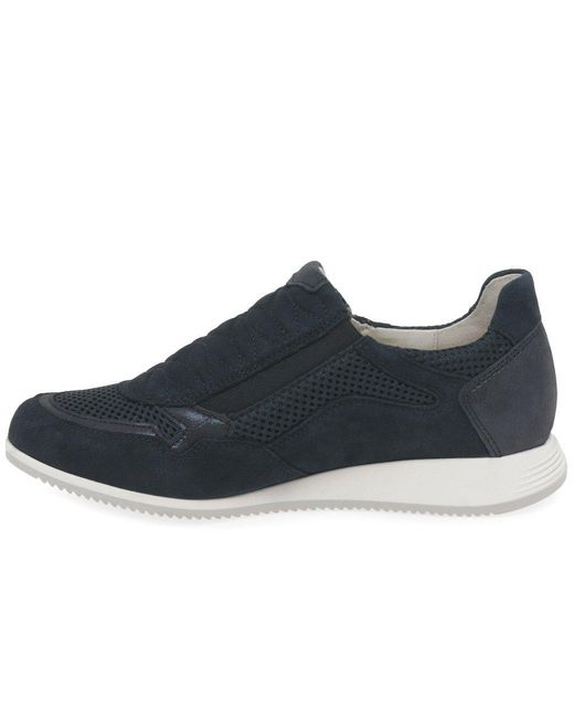 Gabor Blue Janis Trainers