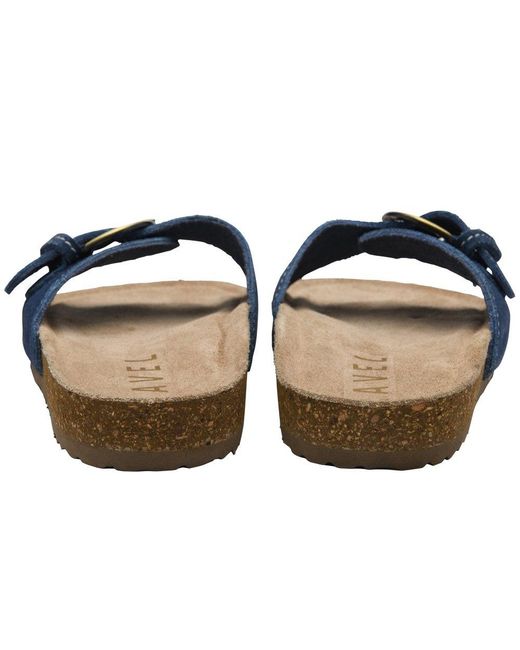 Ravel Blue Salton Slider Sandals