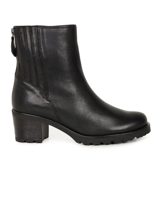 Gabor Black Dorian Ankle Boots