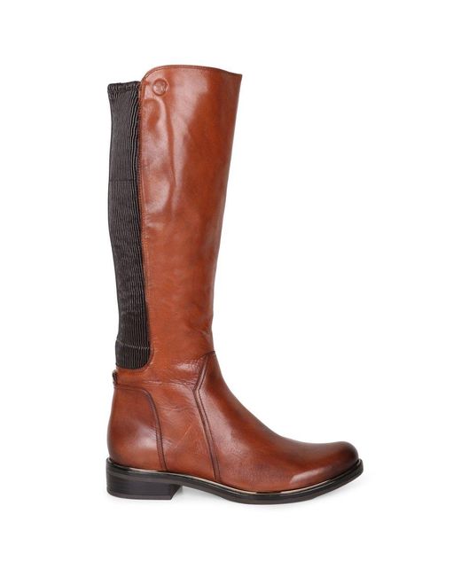 Caprice Brown Locket M Knee High Boots