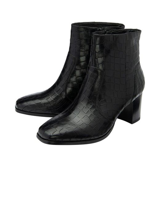 Ravel Black Louth Ankle Boots
