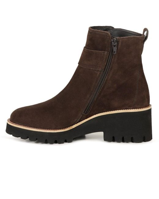 Paul Green Brown Mia Ankle Boots