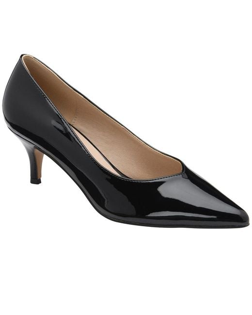 Ravel Black Darley Court Shoes
