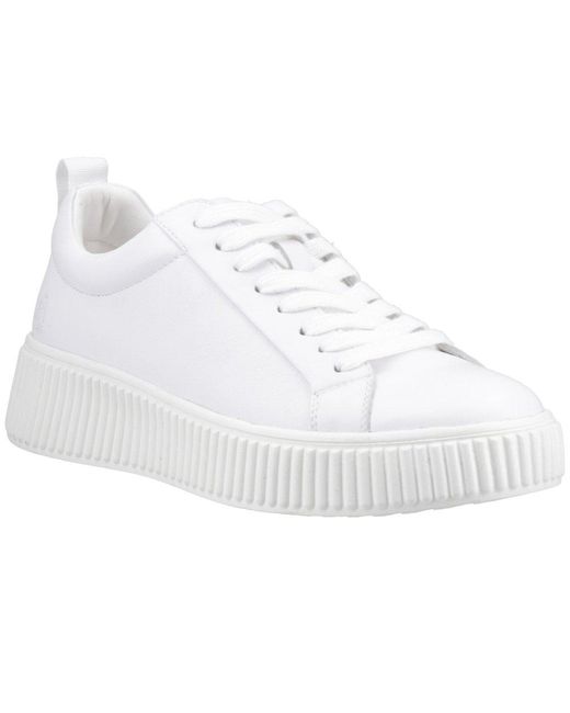 Hush Puppies White Harlow Sneakers