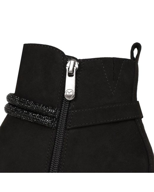 Marco Tozzi Black Adrianna Ankle Boots