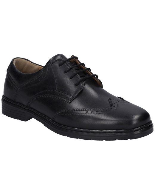 Josef Seibel Alastair 14 Brogues in Black for Men Lyst UK