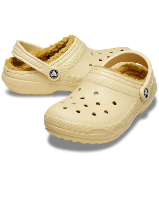 CROCSTM Yellow Classic Lined Clogs for men