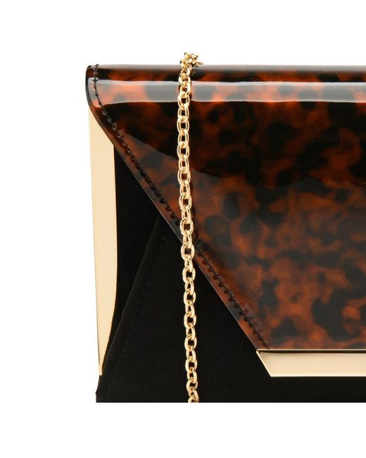 Lotus Brown Martha Clutch Bag