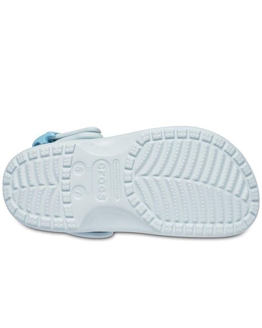CROCSTM Blue Classic Buckle Clogs