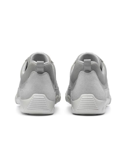 Hotter Gray Leanne Ii Extra Wide Fit Sports Shoes