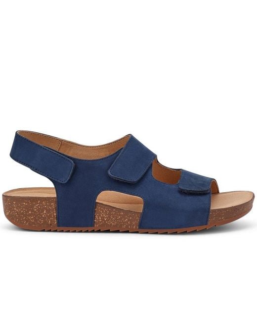 Hotter Blue Explore Extra Wide Sandals