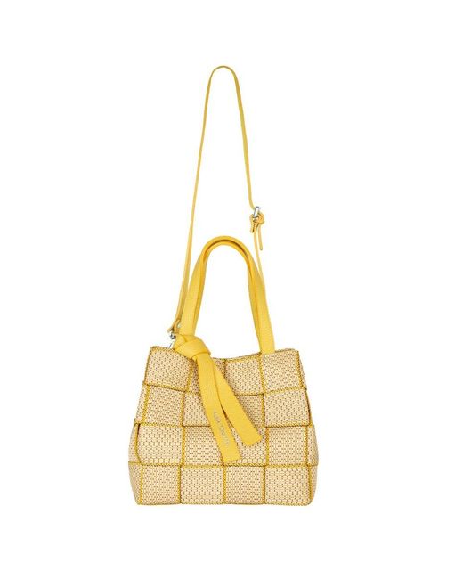Alma Tonutti Yellow Chiara Grab Bag