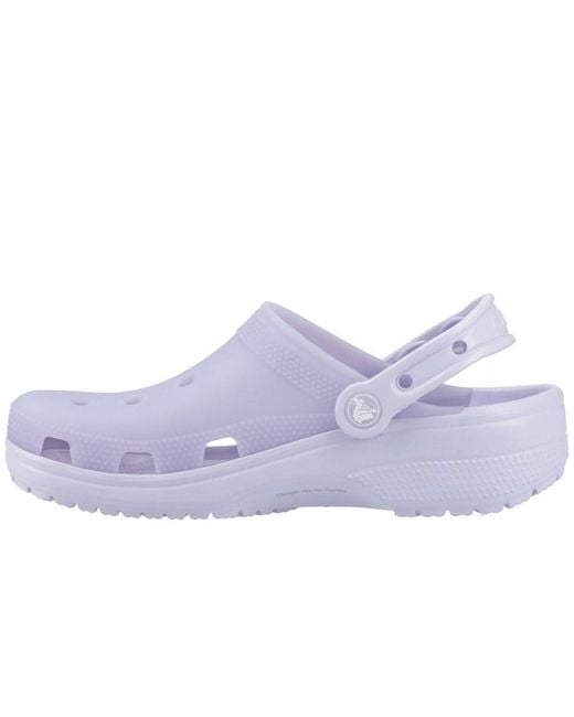 CROCSTM Blue Classic Frosted Clogs