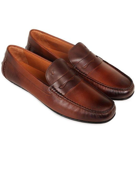 Martinelli Brown Pacific Loafers for men