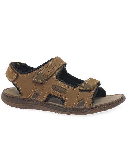 Josef Seibel Brown Vincent 08 Sandals for men