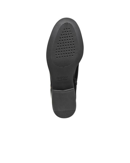 Geox Black D Camexia Ankle Boots