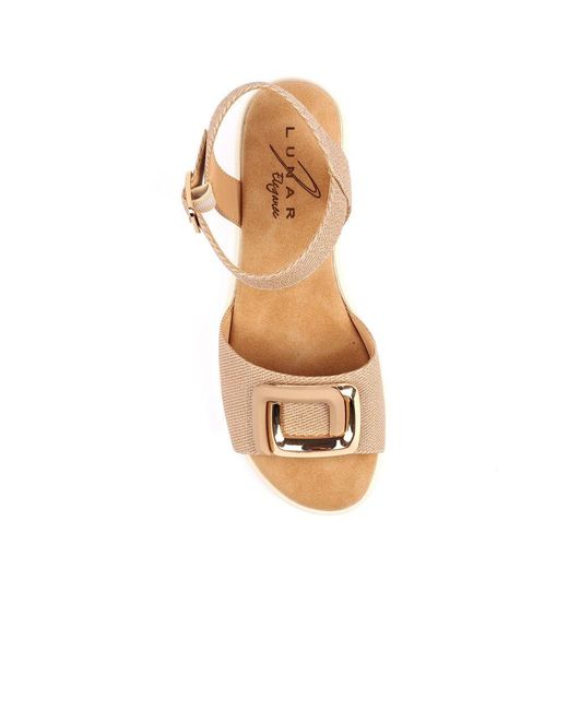 Lunar (GRS) Metallic Jessika Sandals