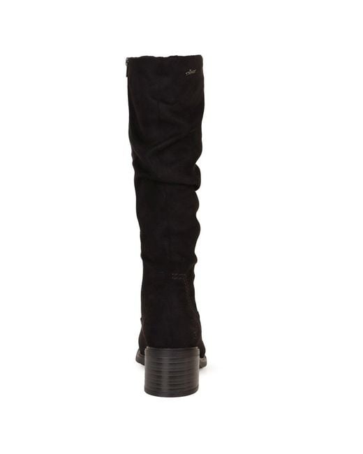 Rieker Black Richmond Knee High Boots