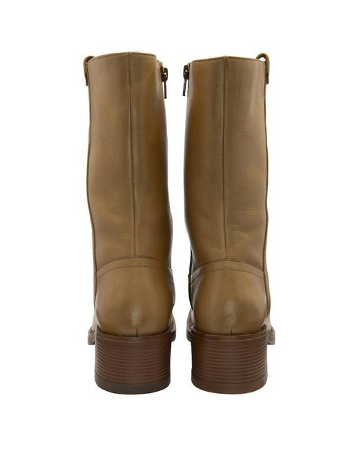 Ravel Brown Ancroft Calf Length Boots