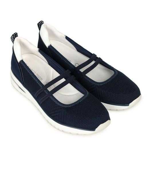 Marco Tozzi Blue Ronda Sports Shoes