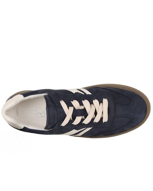 Gabor Blue Dahma Trainers