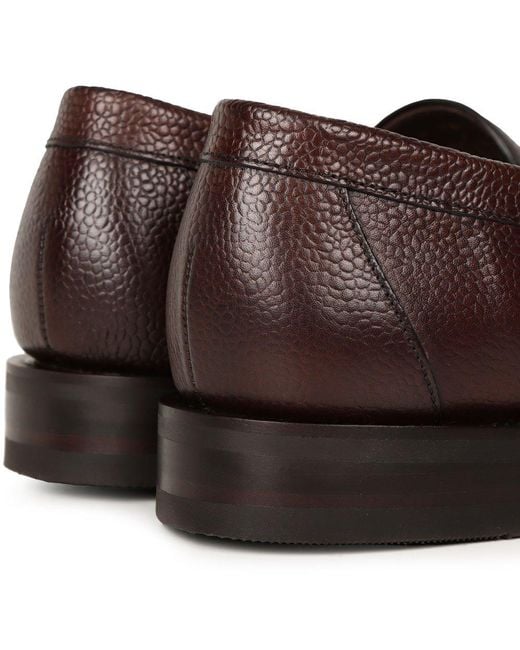 Loake Brown Imperial &Apos;S Penny Loafers Burn Lea for men