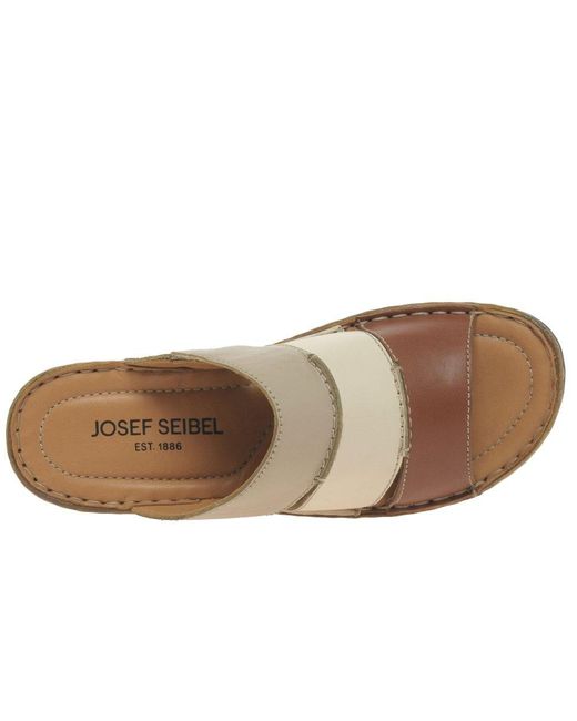 Josef Seibel Brown Catalonia 86 Clog Sandals