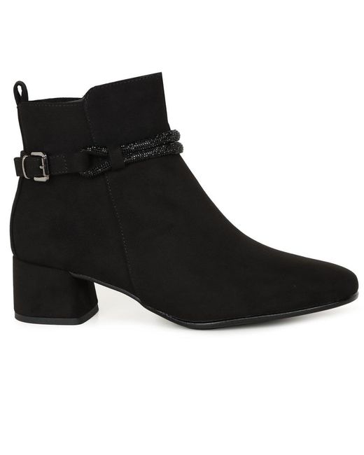 Marco Tozzi Black Adrianna Ankle Boots