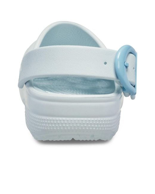 CROCSTM Blue Classic Buckle Clogs