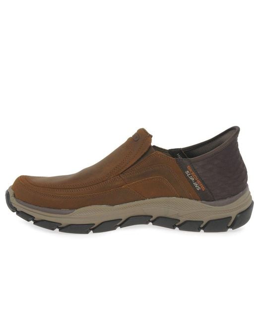 Skechers Brown Slip for men