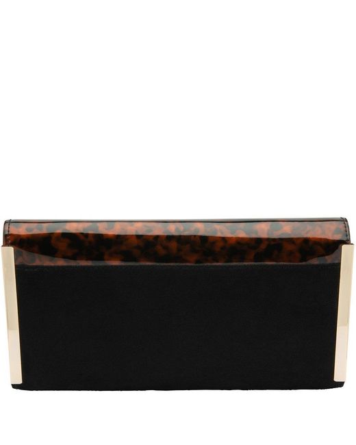 Lotus Brown Martha Clutch Bag