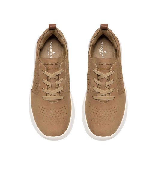 Clarks Natural Solevana Style Trainers for men