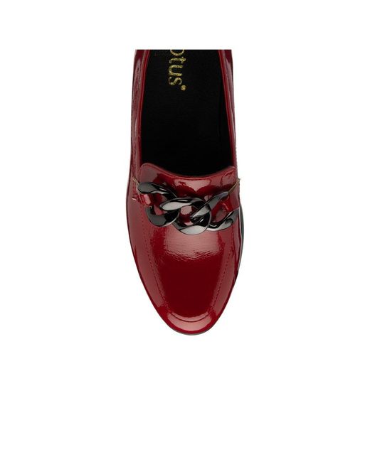 Lotus Red Preston Loafers
