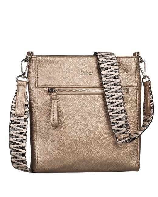 Gabor Natural Silena Cross Body Handbag
