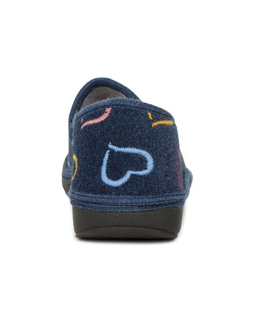 Lunar (GRS) Blue Joyful Full Slippers