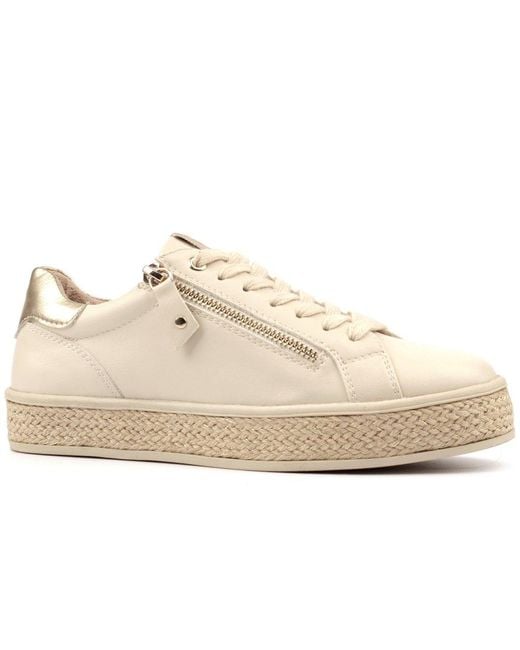 Lunar (GRS) White Hallie Trainers