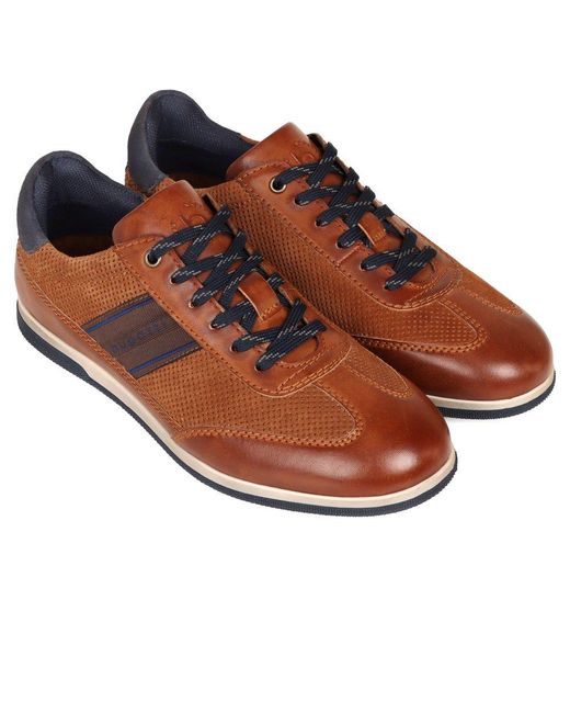 Bugatti Brown Titon Shoes for men