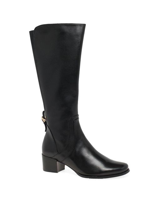 Regarde Le Ciel Black Jolene 22 (M) Knee High Boots