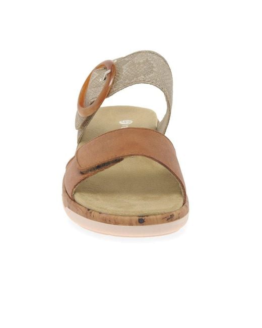Remonte Metallic Rock Sandals