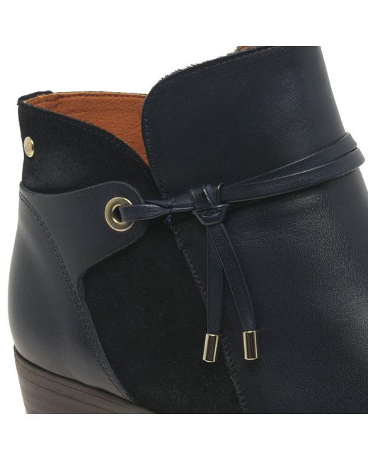 Pikolinos Blue Darcey Ankle Boots