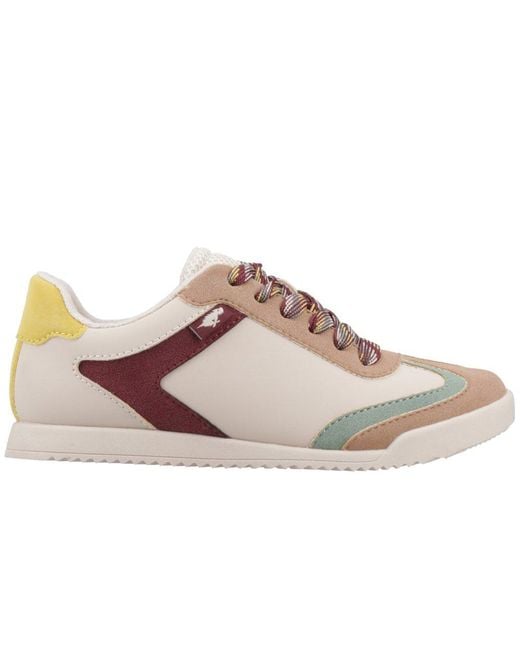 Rocket Dog Pink Beam Trainers