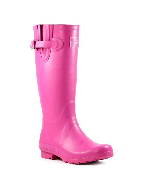 Lunar (GRS) Pink Largo Wellingtons