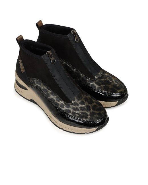 Rieker Black Athens Ankle Boots