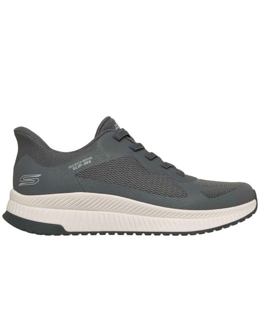 Skechers Blue Bobs Sport Squad Chaos 4 Trainers for men