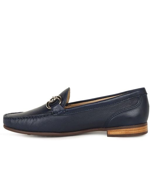 Charles Clinkard Blue Sirius Moccasins