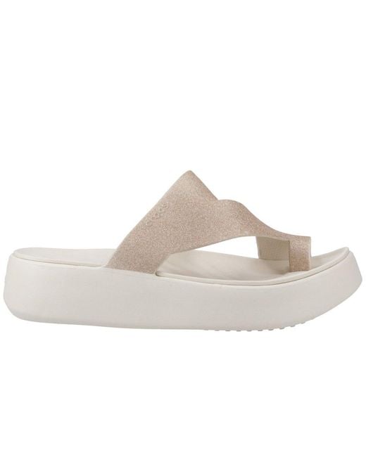 CROCSTM Multicolor Getaway Platform Toe Loop Sandals