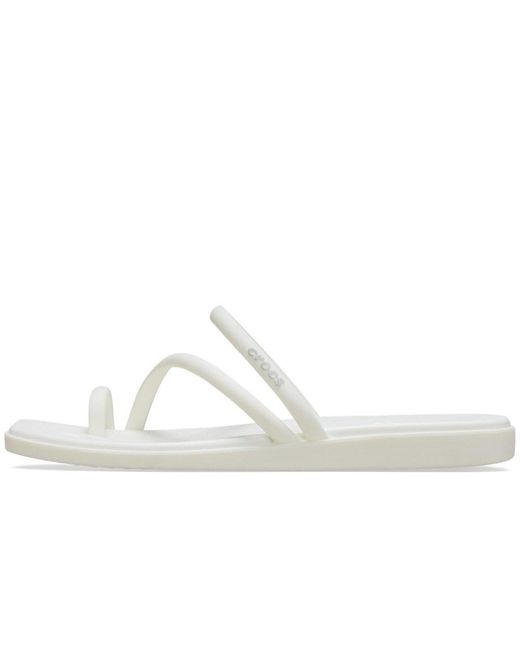 CROCSTM White Miami Toe Loop Sandals