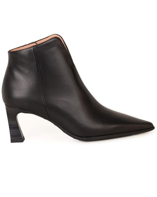 Hispanitas Black Paris Ankle Boots
